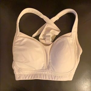 Lululemon 34C sports bra white